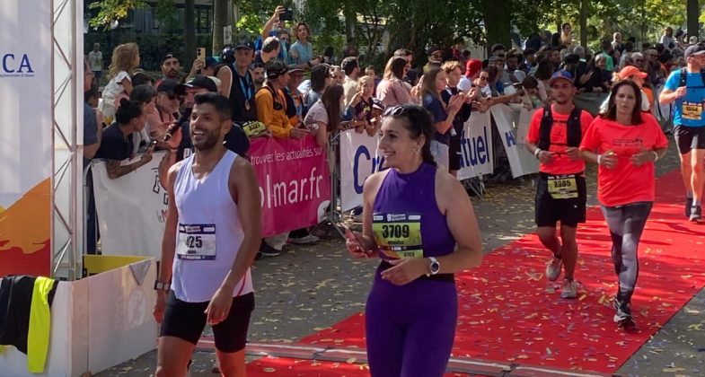 Kamil İnak, Colmar Maratonu’nu zirvede tamamladı