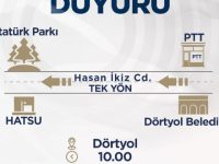 HASAN İKİZ CADDESİ TEK YÖN OLUYOR