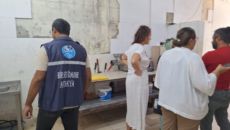 ANTAKYA’DA RUHSATSIZ İŞYERİ MÜHÜRLENDİ!