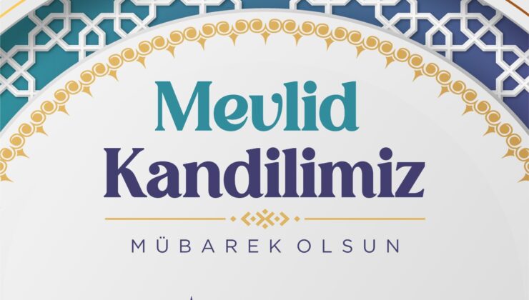 BAŞKAN YAPAR’DAN MEVLİD KANDİLİ MESAJI