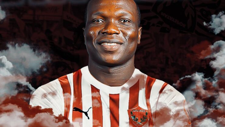 ABOUBAKAR, ALANYA’DA HATAYSPOR’UN KAMPINA KATILDI