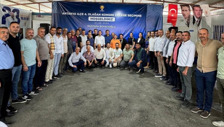 AK PARTİ HATAY İL BAŞKANLIĞI, DELEGE SEÇİMLERİNİ GERÇEKLEŞTİRDİ