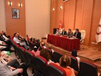 MKÜ’DE AKADEMİK PERSONEL TOPLANTISI GERÇEKLEŞTİRİLDİ