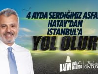 4 AYDA 1110 KM YOL ÇALIŞMASI YAPILDI