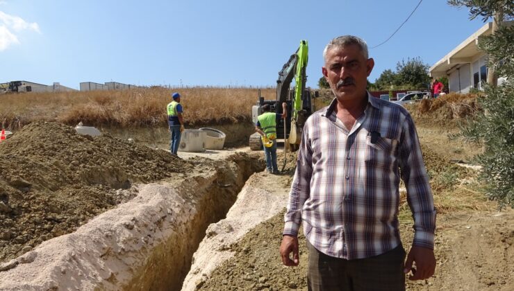 ÜZÜMDALI MAHALLESİ’NİN ALTYAPISI TAMAMLANIYOR