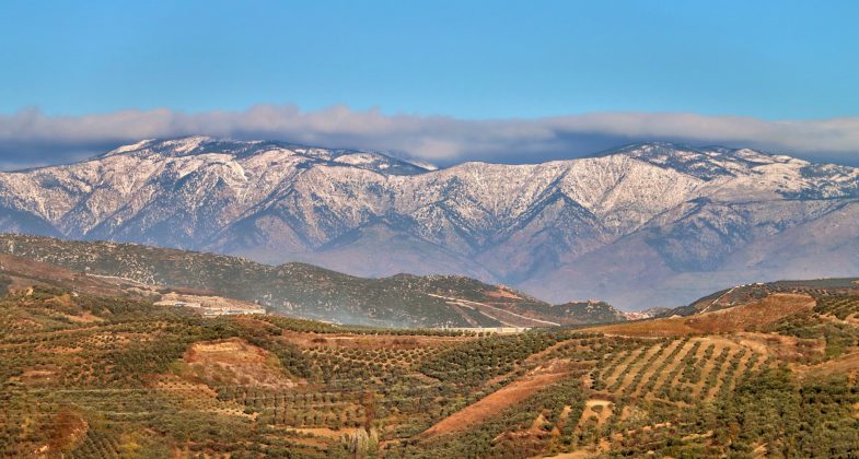 Amanos Dağları’na Mevsimin İlk Karı Düştü