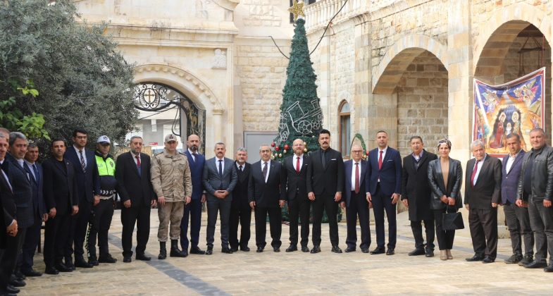 İlçe protokolünden Noel ziyaretleri