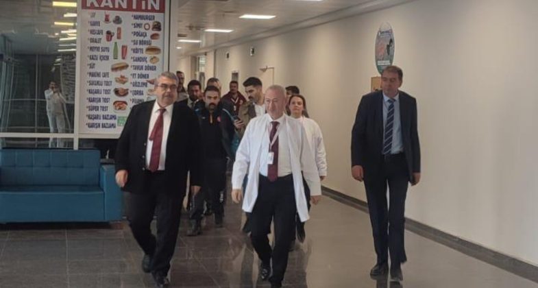 İl Sağlık Müdürü Dr. Sıtkı Sönmez’den Samandağ Devlet Hastanesi’ne Ziyaret