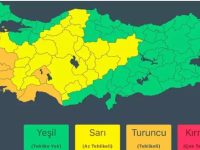 6 il için turuncu kodlu yağış uyarısı