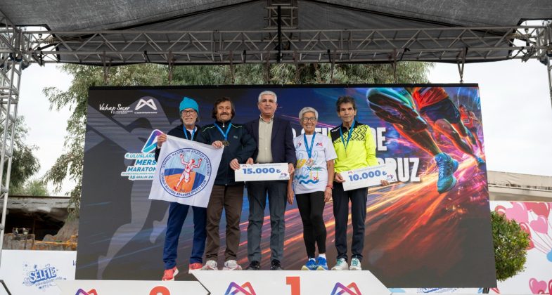 6.Uluslararası Mersin Maratonu’nda ödüller sahiplerini buldu