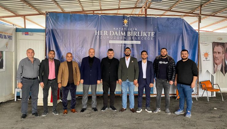 GENÇ SAĞLIK SEN HATAY’DAN BAŞKAN TÜRKMEN’E ZİYARET