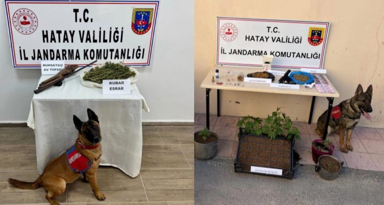 Hatay İl Jandarma, Uyuşturucu Tacirlerine Göz Açtırmıyor!